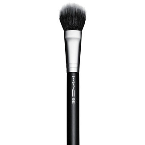 MAC Pro MUA Synthetic Duo Fiber Cream Liquid Blush Foundation Makeup Brush #159S - Picture 1 of 3